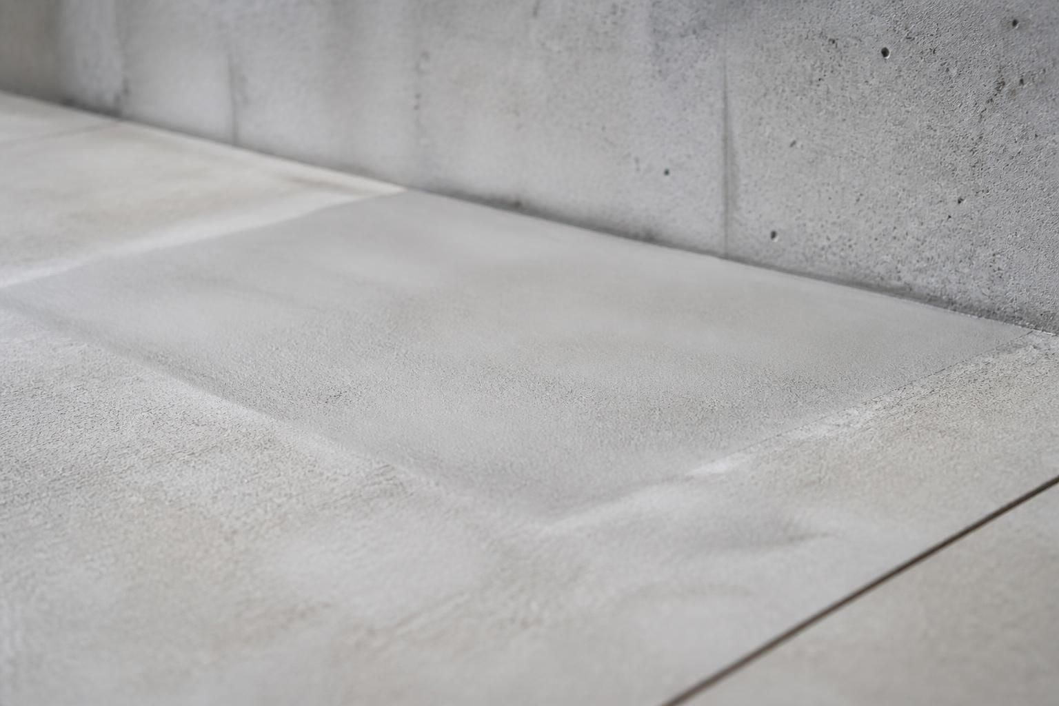 Repaired concrete surface with a clean restored finish.